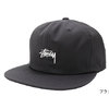 STUSSY Stock Poly Cotton Snapback Ballcap 131806画像