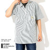 STUSSY Half Zip Seersucker S/S Shirt 111983画像