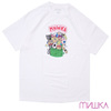 MISHKA GARBAGE PAIL ADDERS TEE WHITE画像