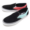 VANS ASYMMETRY SLIP-ON BLACK/BLUE/ROSE VN00097MU28画像