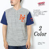 CHESWICK S/S HENLEY T-SHIRT "NEW YORK 75" CHAIN STITCHED CH77985画像