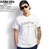 DOUBLE STEAL ANALOG LOGO T-SHIRT -WHITE/BLACK- 983-14030画像