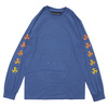 Nine One Seven Gradient Legs Long Sleeve Tee BLUE画像