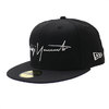 Yohji Yamamoto × NEW ERA 59FIFTY RELEASE DATE CAP H41 1993-1996 BLACK画像