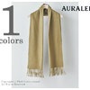 AURALEE BABY CAMELHAIR NARROW STOLE A8AM02BM画像
