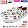 VANS × MARVEL Authentic Marvel Heads/Multi VN0A38EMRNU画像