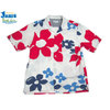 Surf Line HAWAII/Original Jams S/S G-POPLIN SHIRTS white x red x blue画像