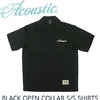Acoustic BLACK OPEN COLLAR AS8001画像