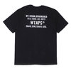WTAPS HOME SIGN TEE BLACK 181PCDT-ST08S画像