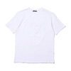 GUESS MEN'S S/SLV TEE SHIRT W/EMBOSSED LOGO AT WHITE MI2K8602AT画像