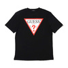 GUESS MEN'S S/SLV TEE SHIRT W/ORIGINAL TRIANGLE LOGO AT BLACK MI2K8601AT画像