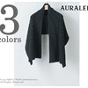 AURALEE SUPER FINE WOOL RIB KNIT STOLE A8AM08RK画像