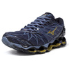 MIZUNO WAVE PROPHECY 7 S.BLU/BLK/GLD J1GC180050画像