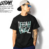 LEFLAH G SPRAY LOGO S/S TEE -BLACK-画像