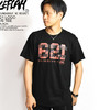 LEFLAH 621 LOGO S/S TEE -BLACK-画像