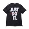 NIKE AS M NSW TEE HYBRID 2 BLACK/UNIVERSITY RED 928345-010画像