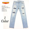 BIG JOHN MADE in JAPAN 12oz.SUPER STRETCH DENIM SKINNY FIT NEEDLE LEG MMM135G画像
