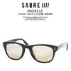 SABRE CHEVELLE -BLACK GLOSS/CLEAR BROWN- SS8-501B-CBR画像