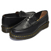 Dr.Martens × STUSSY PENTON LOAFER BLACK MADE IN ENGLAND VIBRANCE CROCO 24359001画像