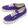 VANS ANAHEIM FACTORY AUTHENTIC 44 DX OG BRIGHT PURPLE VN0A38ENU6A画像