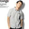 range rg waffle plain shirts -L.GRAY- RG18SM-SH02G画像
