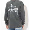 STUSSY Basic Stussy Pigment Dyed L/S Tee 1994247画像