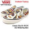 VANS Classic Slip-On 98 DX OG White/Hey Mon Anaheim Factory VN-0A3JEXU7Z画像