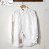 orslow MEN'S CHAMBRAY SHIRTS WHITE M8070-69画像