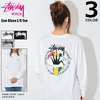 STUSSY WOMEN Live Clean L/S Tee 2992554画像