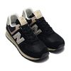 new balance ML574GYF BLACK画像