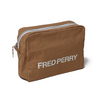 FRED PERRY CANVAS POUCH(M) CAMEL F19881画像