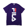 FILA × atmos BIG LOGO T-Shirt PURPLE FM9522-40画像