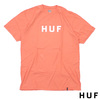 HUF ESSENTIALS OG LOGO S/S TEE CORAL画像