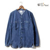 orslow NO COLLAR INNER SHIRTS DENIM 01-8073-95画像