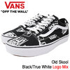 VANS Old Skool Black/True White Logo Mix VN-0A38G1UA9画像
