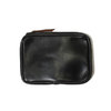 Fernand Leather Zip Pouch Clutch Bag Black Small画像