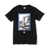 EXPANSION &times; ATMOS LAB HARLEM APOLLO TEE BLACK EA001T画像