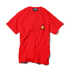 ATMOS LAB DANGER LOGO POCKET TEE RED AL18F-TP05画像
