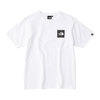 THE NORTH FACE S/S BOX LOGO TEE WHITE NT81838-W画像