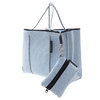 State of Escape × BARNEYS NEWYORK Flying Solo Tote Bag LIGHT BLUE画像