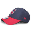 NEW ERA 39THIRTY FLEX FIT CLEVELAND INDIANS NAVYxRED NRNE11403326画像