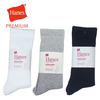 Hanes プレミアム クッションクルーソックス フルパイル HMSAM001画像
