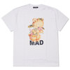 UNDERCOVER TEE UFOBEAR MAD WHITE画像