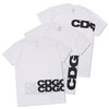 CDG &times; Hanes 3 TAGLESS T-SHIRTS WHITE画像