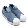 adidas Originals SS Slip On W RAW GREY/RAW GREY/RUNNING WHITE AQ0869画像