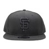 NEW ERA SAN FRANCISCO SNAPBACK BLACKOUT AP11591010画像
