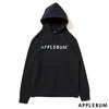 APPLEBUM Sunshine Logo Sweat Parka BLACK画像