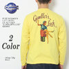 Buzz Rickson's L/S T-SHIRT GIL ELVGREN "GAMBLER'S LUCK" BR68083画像