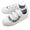 FRED PERRY B4237 PRINTED LAUREL LEATHER WHITE B4237-200画像