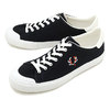 FRED PERRY BREAUX VULCA CANVAS NAVY F29633-01画像